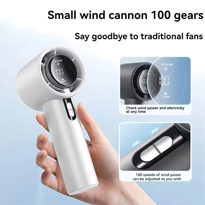 Portable Turbo Handheld Fan