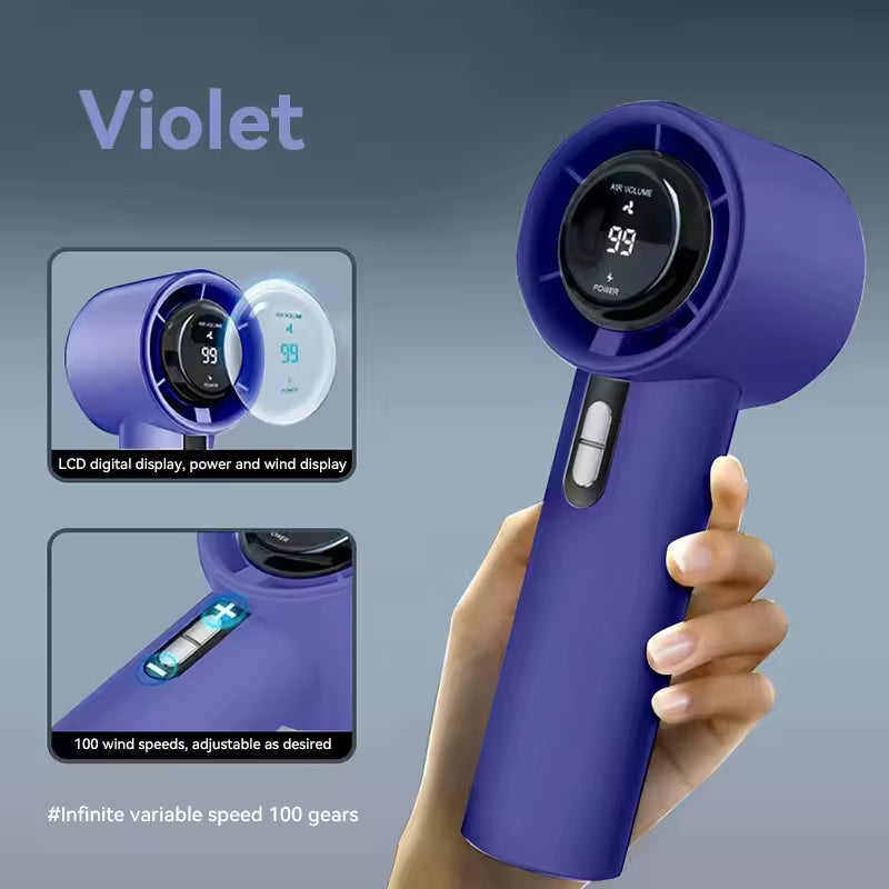 Portable Turbo Handheld Fan