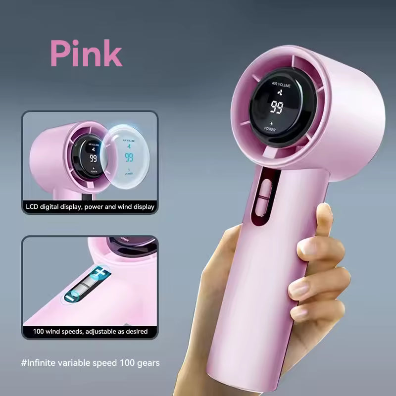 Portable Turbo Handheld Fan